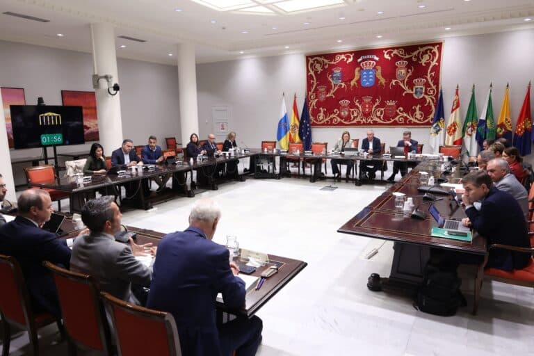 El Parlamento celebra la primera Comisión General de Cabildos Insulares del año
