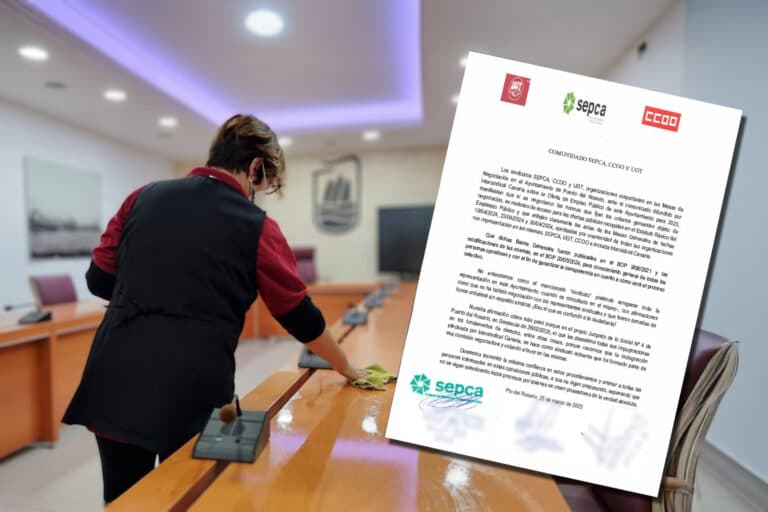 Sindicatos mayoritarios desmienten a Intersindical sobre la OPE 2023 de Puerto del Rosario