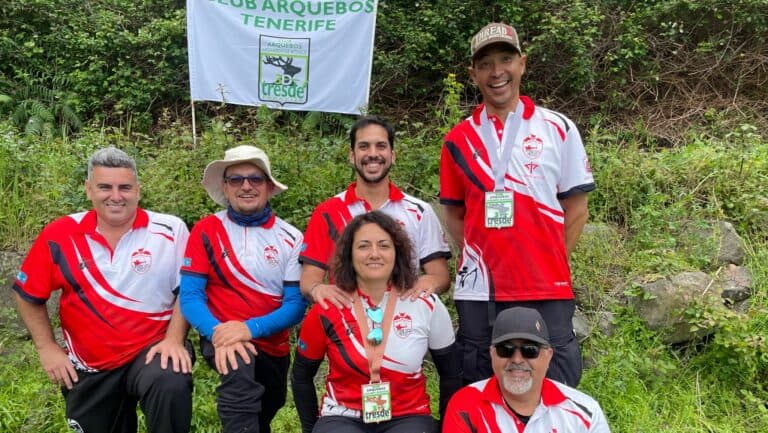 El Club Deportivo Maxoarco deslumbra en la primera liga 3D de la Federación Canaria de Tiro con Arco