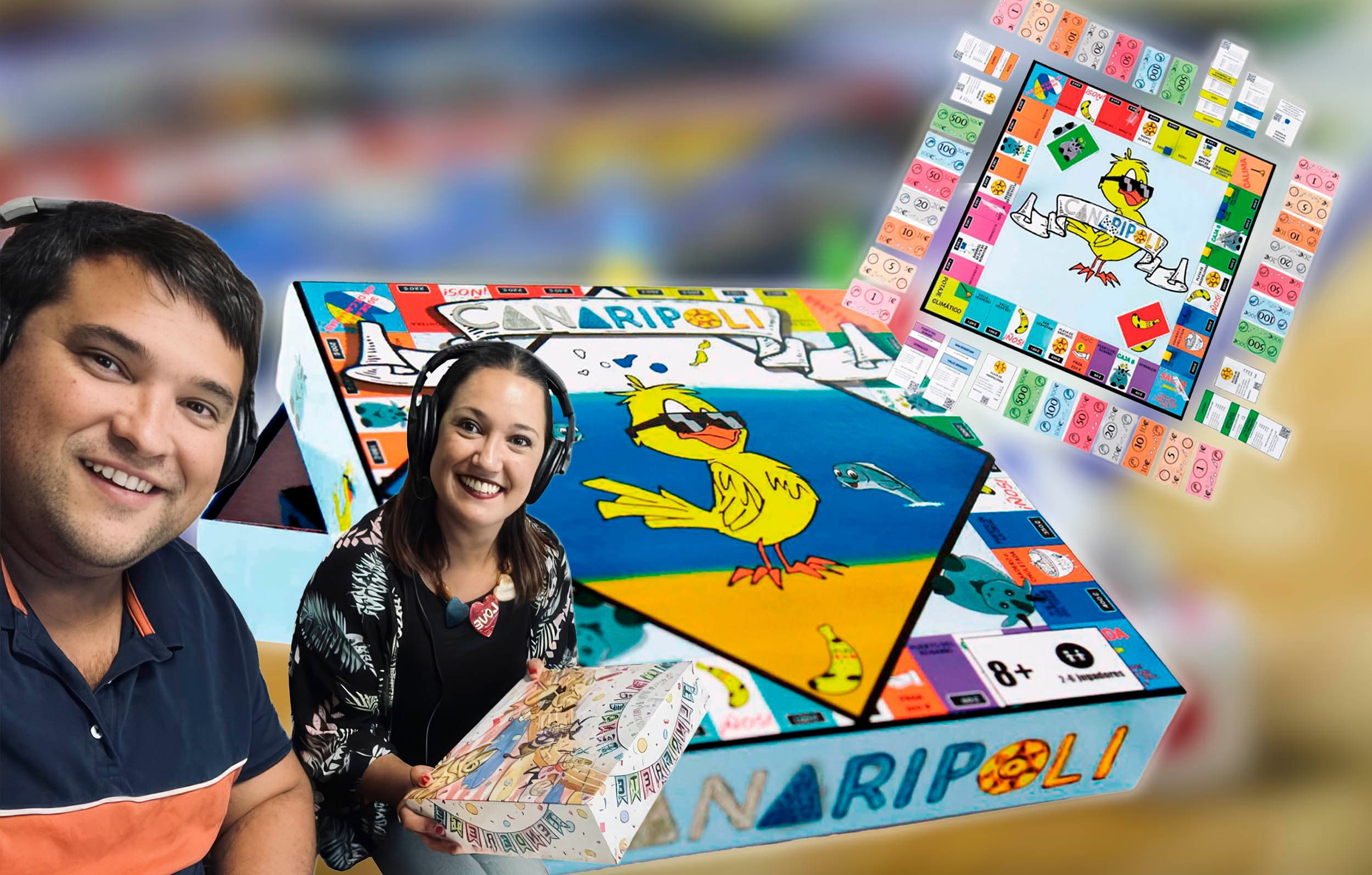 ¿Te atreves a comprarte Timanfaya? Así nació Canaripoli, el juego que convierte Canarias en un tablero lleno de humor y cultura