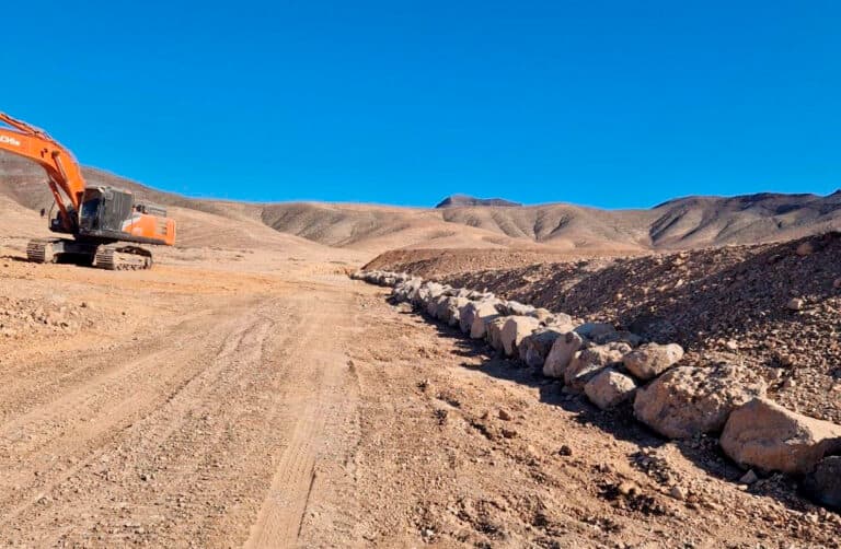 Culmina la restauración de la charca de Los Sorribos y refuerza la red hidráulica tradicional de Tuineje