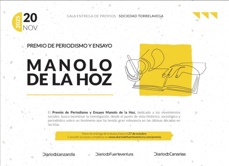 Diario de Fuerteventura lanza el Premio Manolo de la Hoz