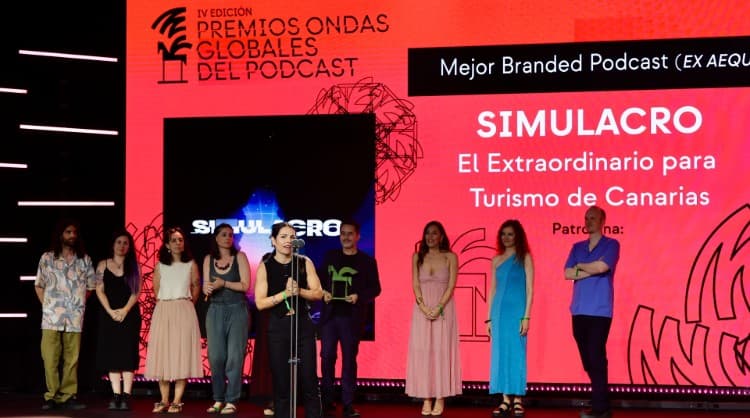 La apuesta de Turismo de Islas Canarias, “Simulacro” triunfa en los Premios Ondas