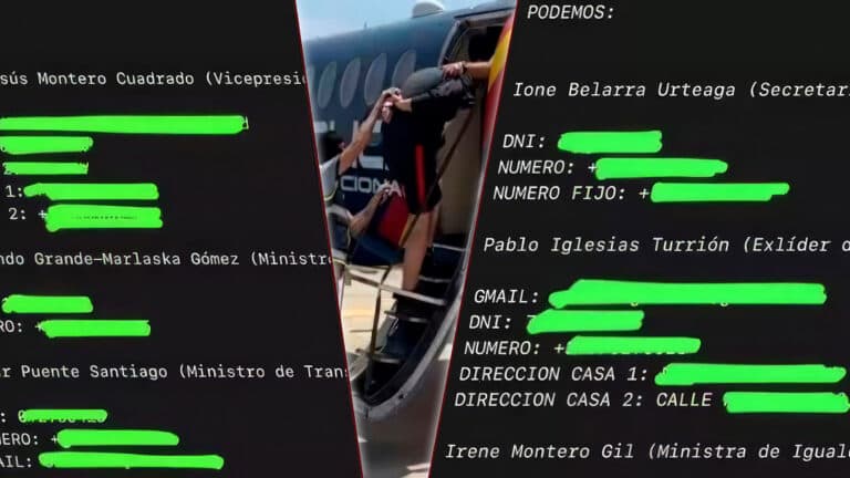 Detenidos dos jóvenes en Las Palmas por filtrar datos personales de ministros y altos cargos del Estado