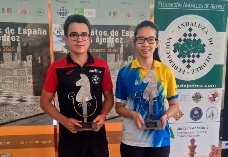Helena Li se proclama campeona de España Sub-18 femenina de ajedrez