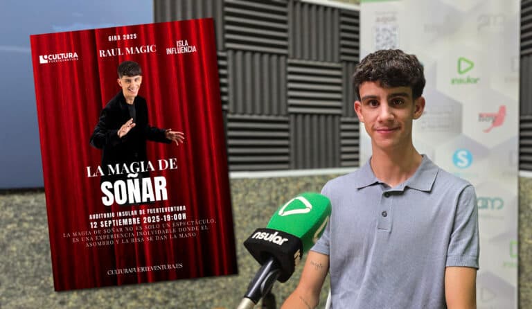 Raúl Magic presenta en Fuerteventura su espectáculo más personal: “La magia de soñar”