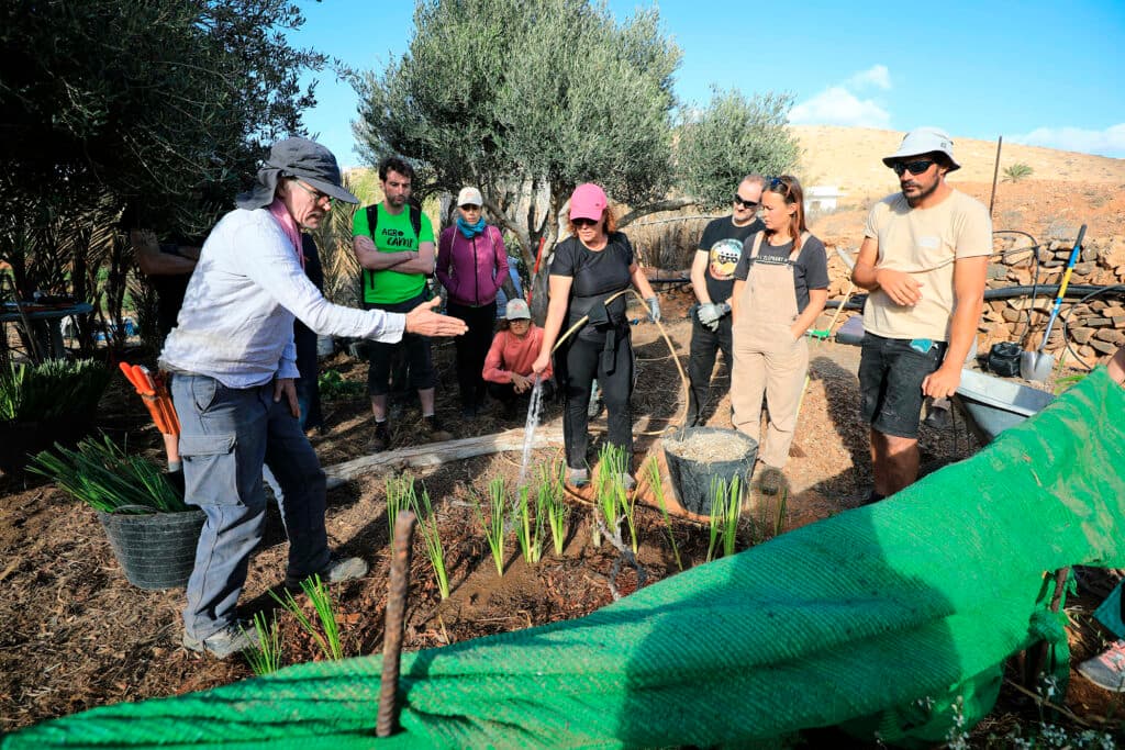 Refuerzan la agroecología en Fuerteventura con una nueva edición del taller “Arrimando el Hombro”