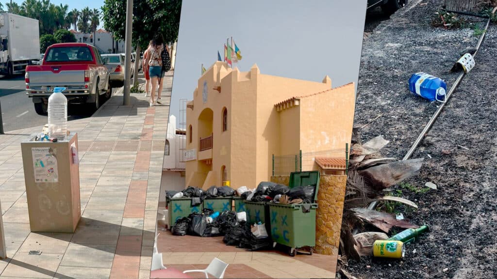 El PP denuncia la “imagen lamentable” de las zonas turísticas de Antigua y exige acción inmediata
