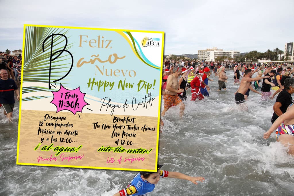 El Castillo estrena este jueves el “primer baño del año”, un plan diferente para arrancar 2026 en la playa