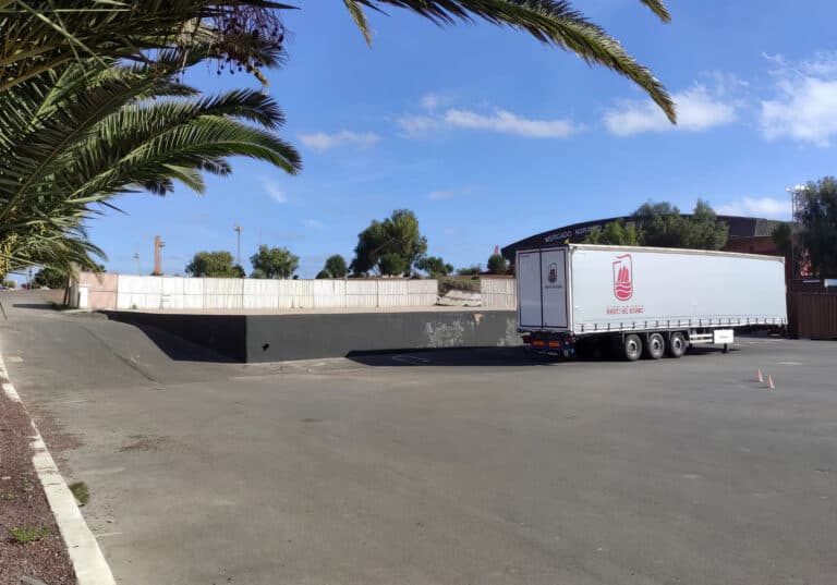 Da inicio la instalación de la nueva carpa que Puerto del Rosario estrena estos carnavales