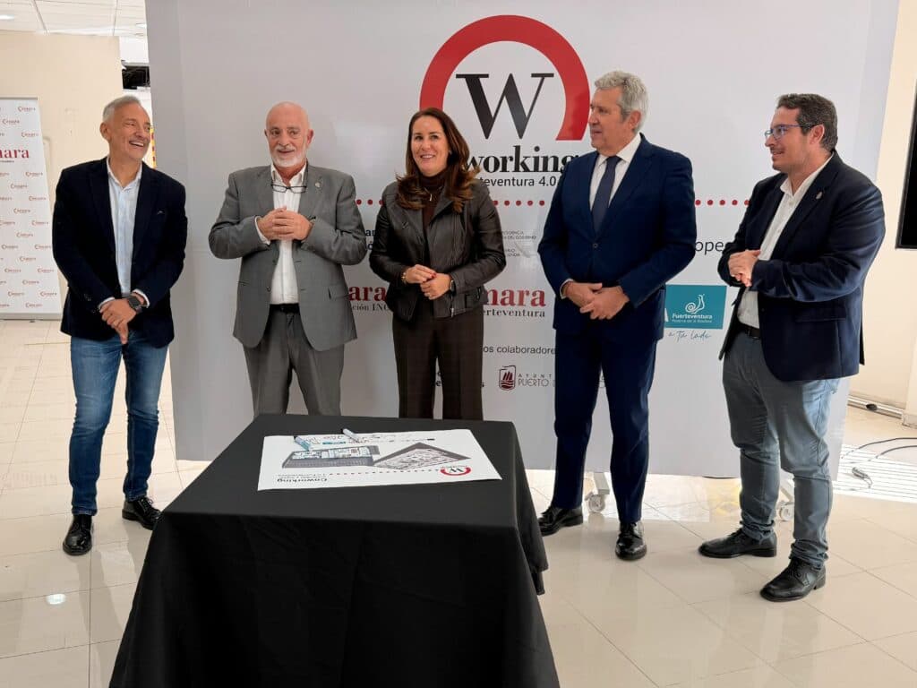 La Cámara de Comercio y la Fundación INCYDE presentan el Coworking Sostenible y Digital Vivero 4.0 de Fuerteventura