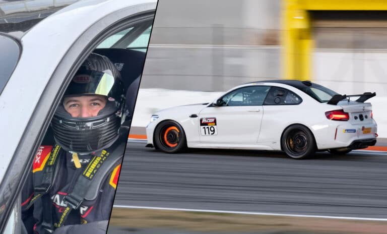 Hugo Latorre inicia la pretemporada 2026 al volante de un BMW M2 CS Cup