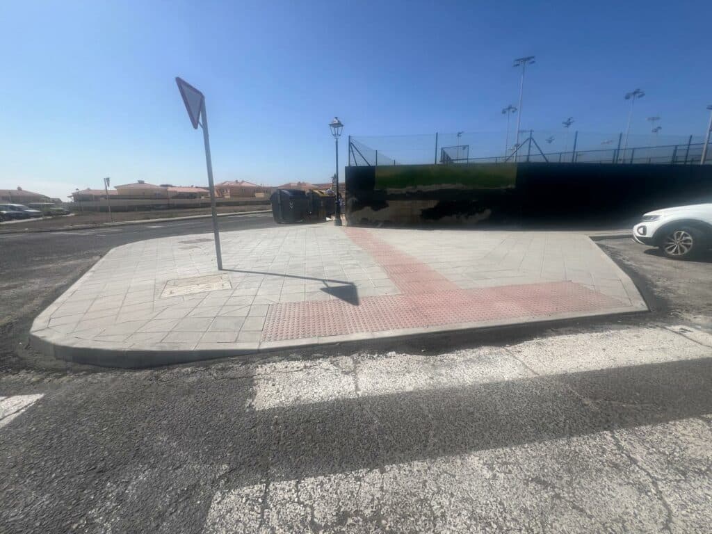 Las Granadas avanza en accesibilidad con mejoras significativas