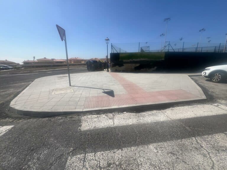 Las Granadas avanza en accesibilidad con mejoras significativas