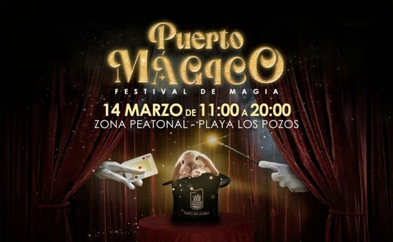 «Puerto Mágico», un festival de ilusionismo y ocio familiar en la capital majorera
