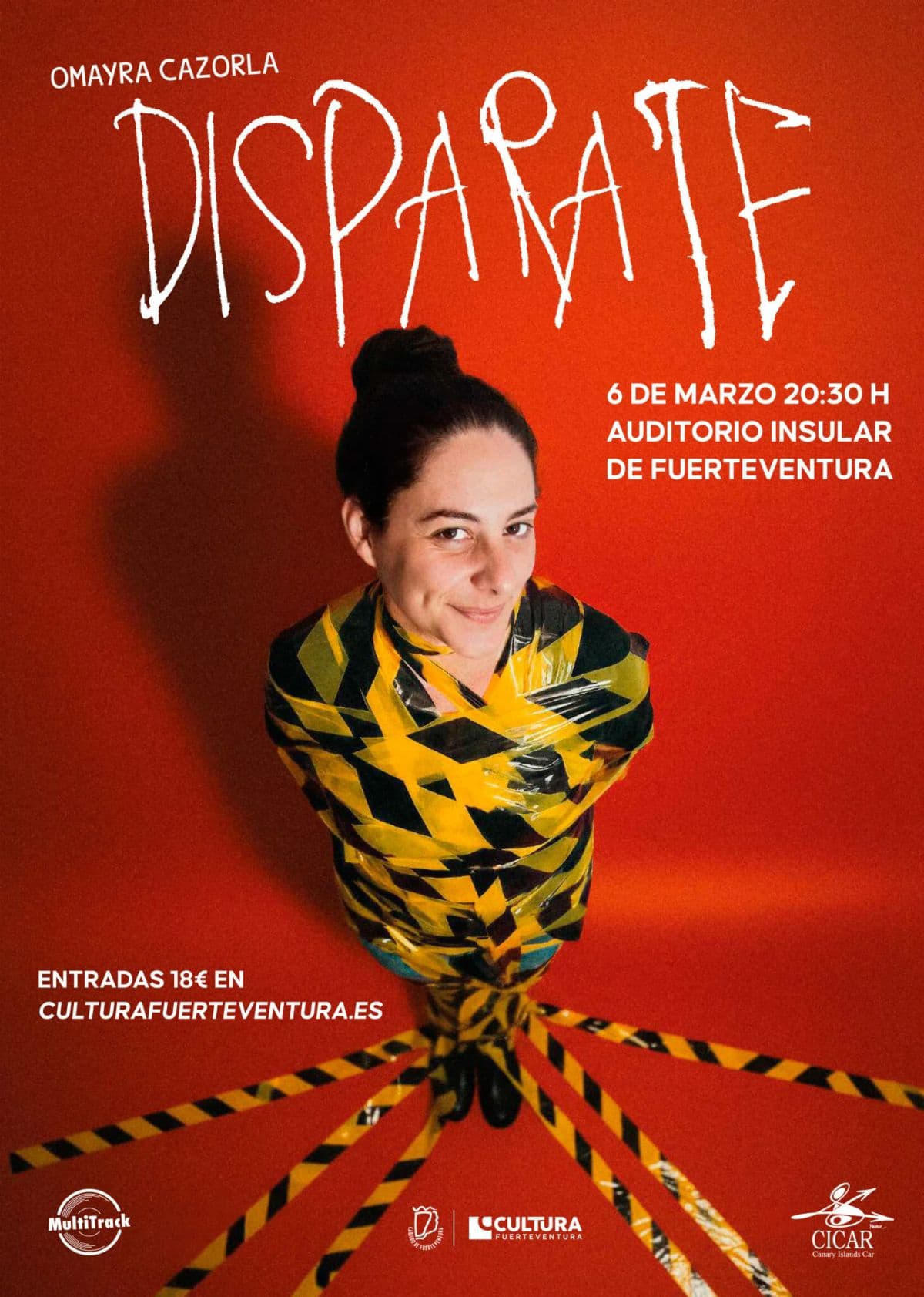 La monologuista canaria, Omayra Cazorla, estrena en Fuerteventura su nuevo show ‘Disparate’