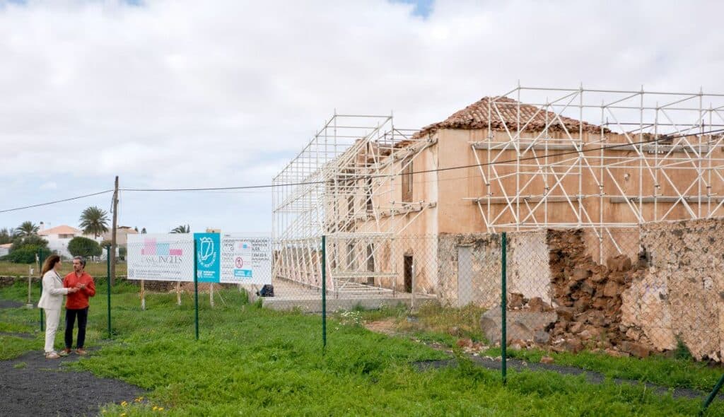 El Cabildo culmina la primera fase de rehabilitación de la Casa del Inglés