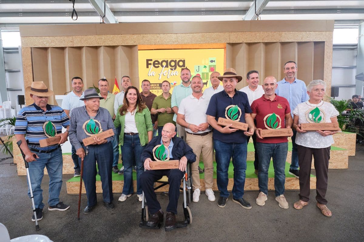FEAGA 2026 rinde homenaje a seis referentes de la agricultura majorera por su contribución histórica al sector