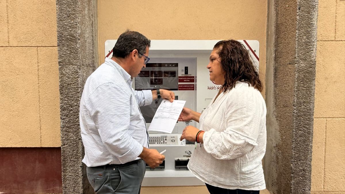 Puerto del Rosario estrena el primer cajero municipal 24 horas de Fuerteventura para agilizar trámites