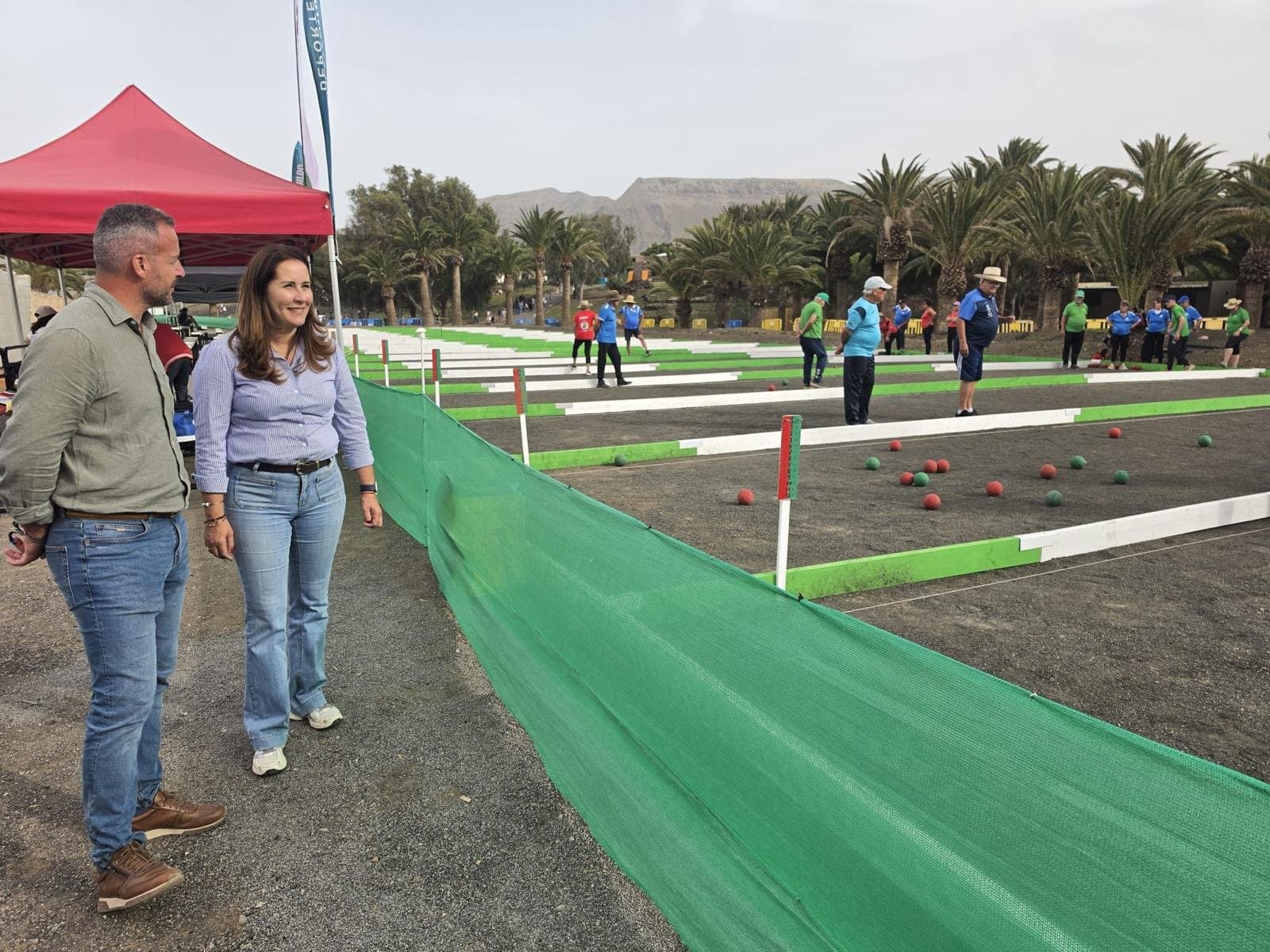 Los deportes autóctonos conquistan Feaga 2026 con más de 300 participantes en la Copa de Bola Canaria