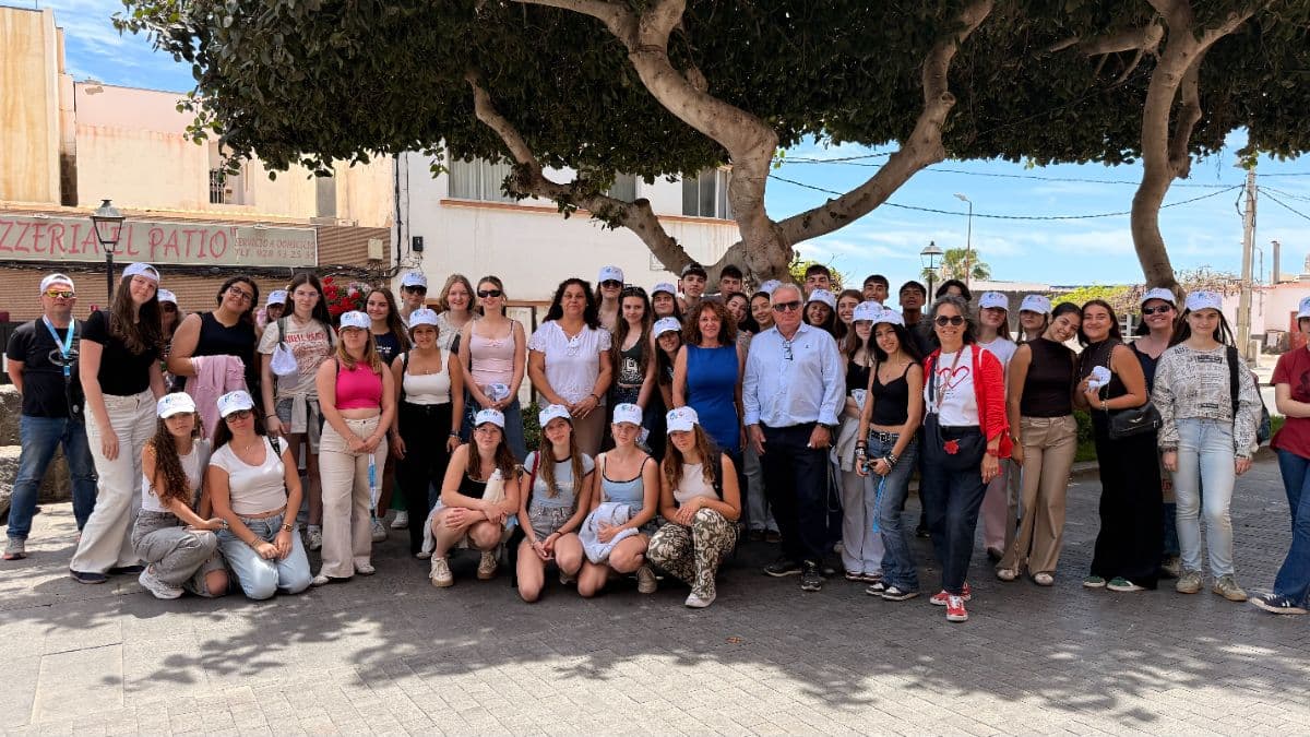 Puerto del Rosario se convierte en punto de encuentro internacional con la llegada de estudiantes Erasmus de Alemania y Eslovenia