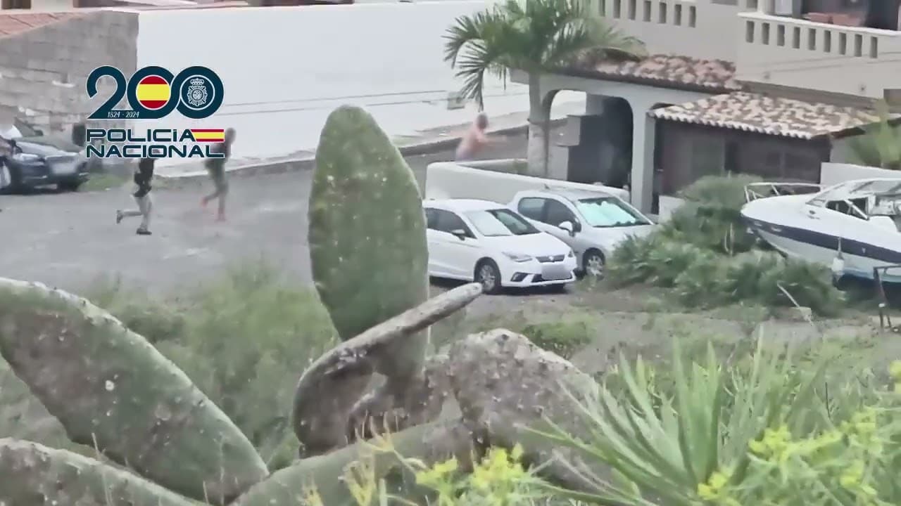 La Policía Nacional ha logrado detener en Arona, Tenerife, a un fugitivo internacional sobre el q…