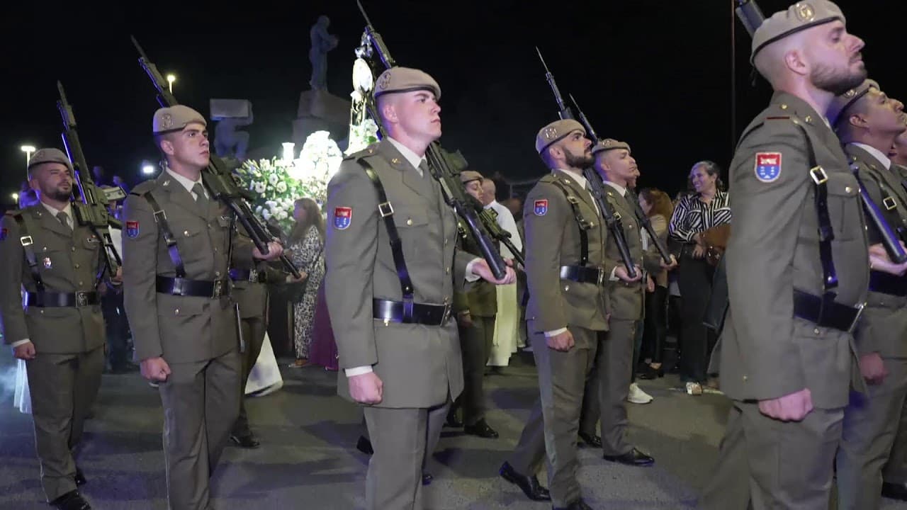 Puerto del Rosario vive en directo la Procesión del Encuentro