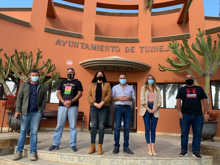 Tuineje se reúne con la Asociación de Campistas de Fuerteventura