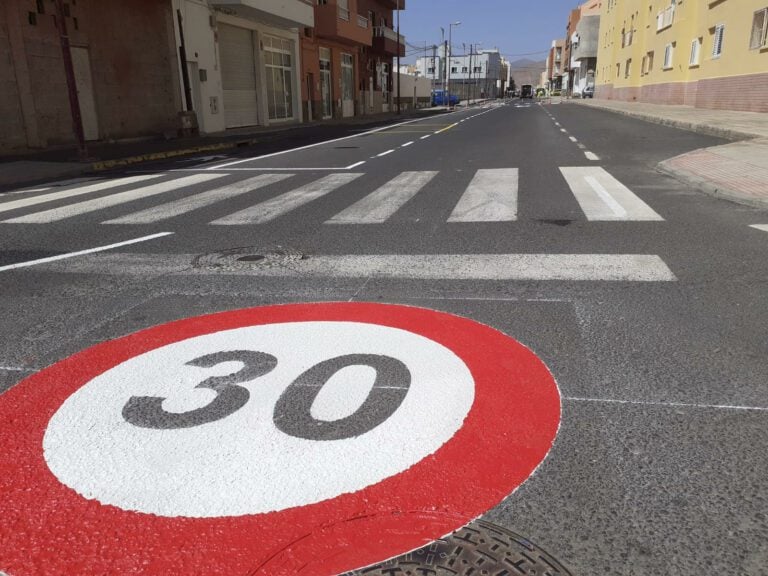 Circular a 30 km/h en las calles de Puerto del Rosario salva vidas