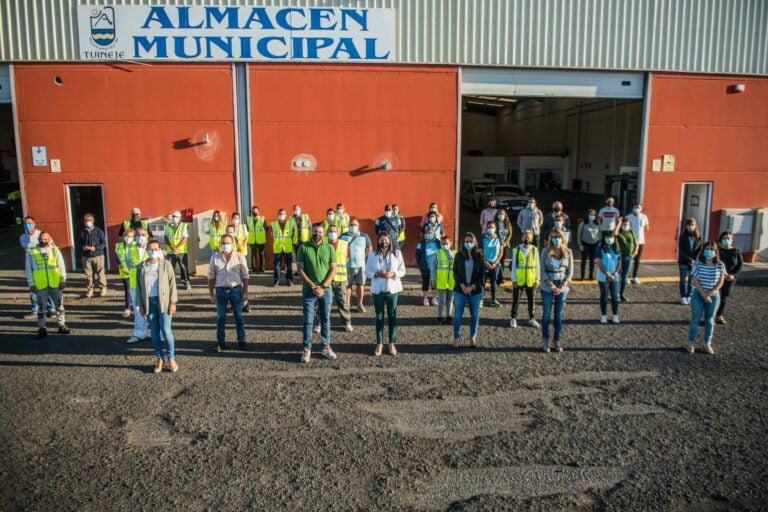 44 desempleados participan en el plan de empleo social del Ayuntamiento de Tuineje