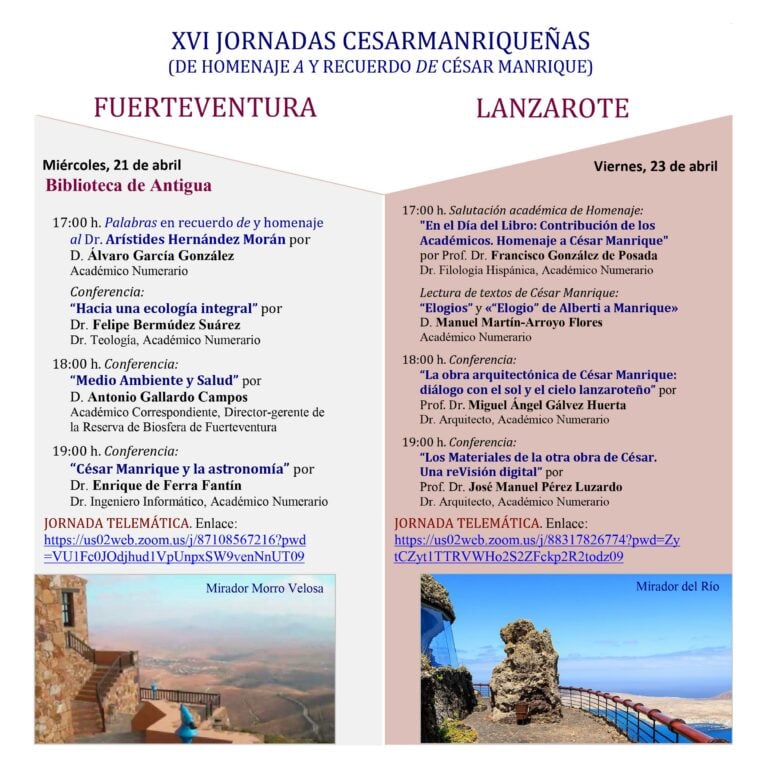 Antigua colabora con la Academia de Ciencias, Ingenierías y Humanidades de Lanzarote en Fuerteventura