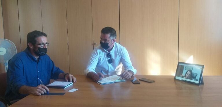 Cabildo y Gobierno de Canarias coordinan actuaciones de apoyo al sector ganadero de la Isla