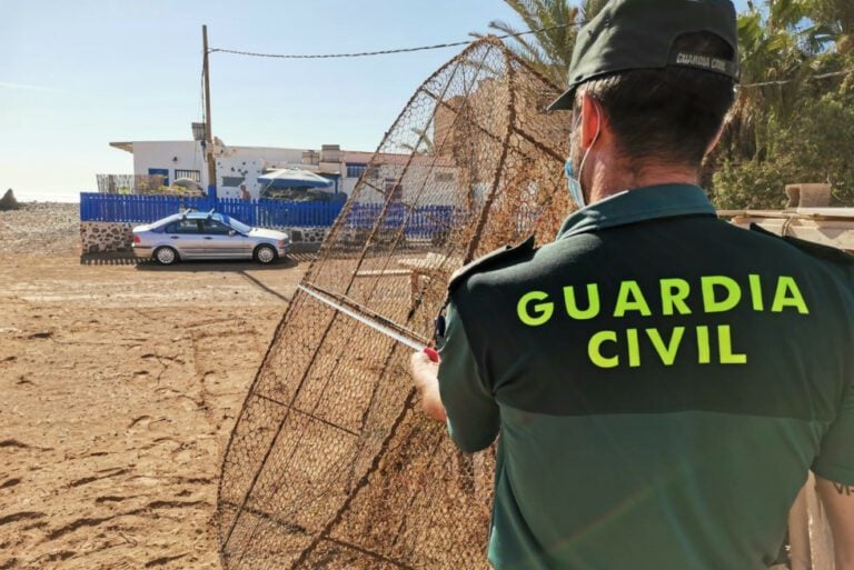 La Guardia Civil levanta seis actas de denuncia por pesca ilegal en Fuerteventura