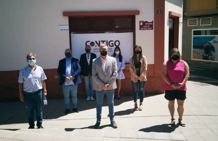 Contigo celebra su primer Congreso Insular y elige a Quintana como presidente