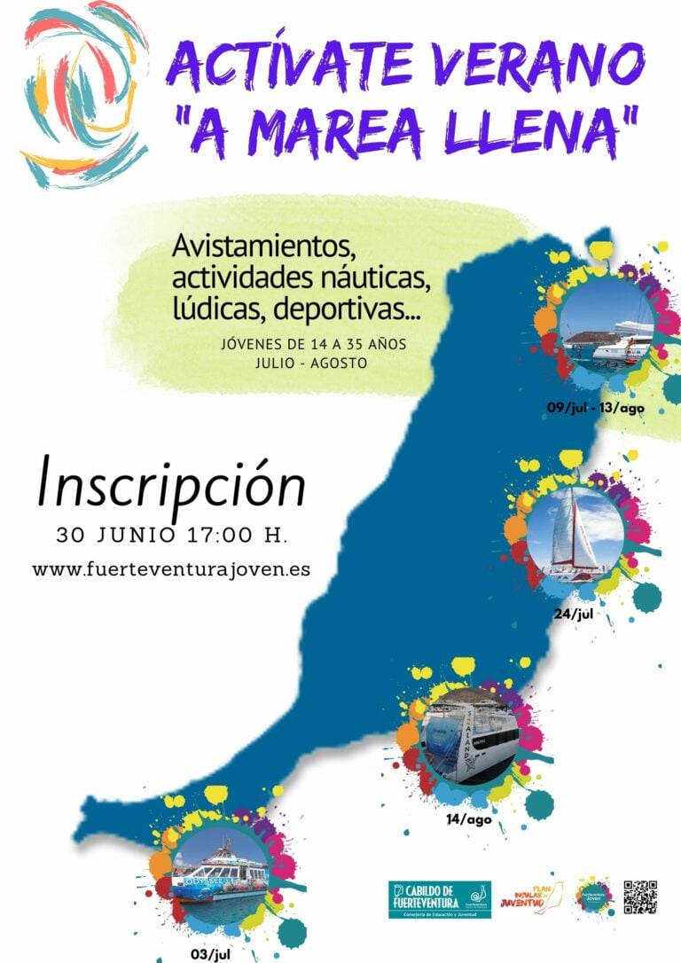 Actividades náuticas para los jóvenes de Fuerteventura