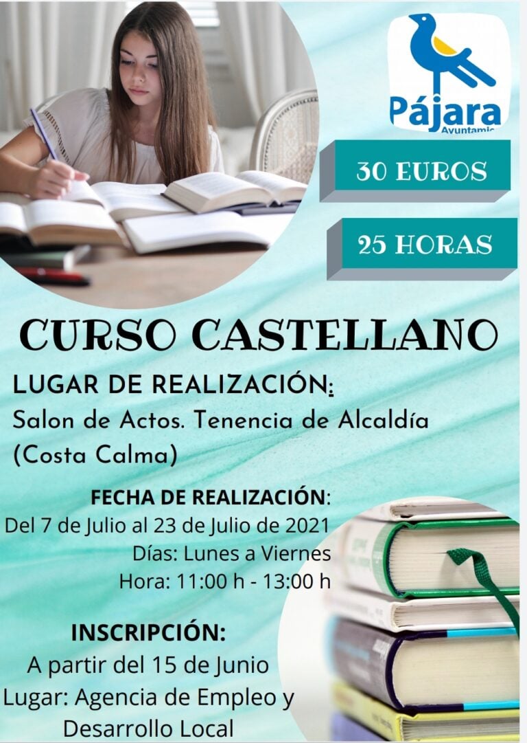 Pájara imparte un nuevo curso de castellano para personas de habla no hispana