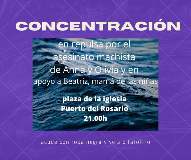 Concentración a las nueve de la noche en la Plaza de la Iglesia capitalina