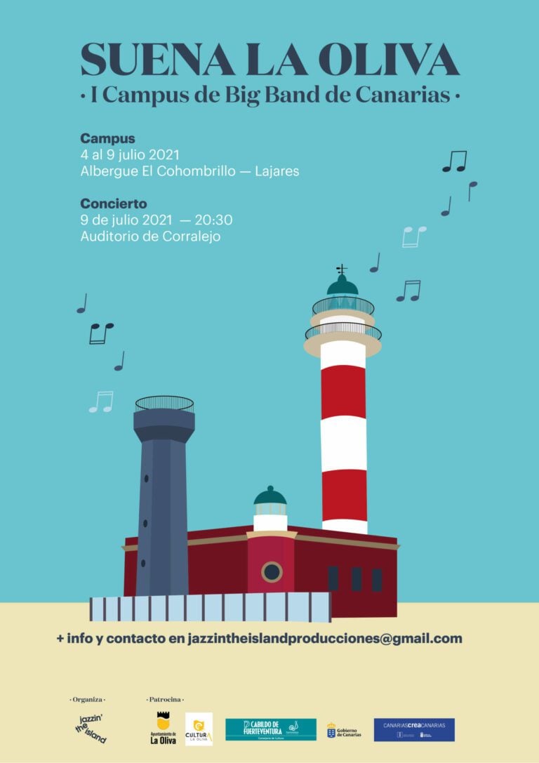 ‘Suena La Oliva’ reunirá a estudiantes y profesionales en el I Campus de Big Band de Canarias