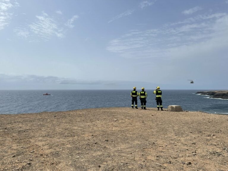 Localizan un cadáver en el mar al sur de Fuerteventura