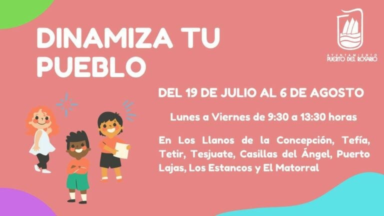 Puerto del Rosario estrena el proyecto ‘Dinamiza tu pueblo’ con actividades lúdicas para niños
