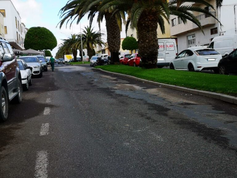 Puerto del Rosario vuelve a exigir al Cabildo «celeridad» en la repavimentación de Juan de Bethencourt