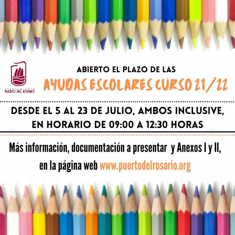 La capital pone en marcha la convocatoria de ayudas escolares para el próximo curso