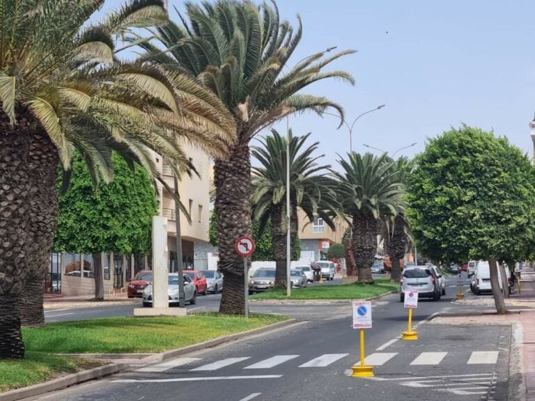 Comienzan las obras de reasfaltado de Juan de Bethencourt