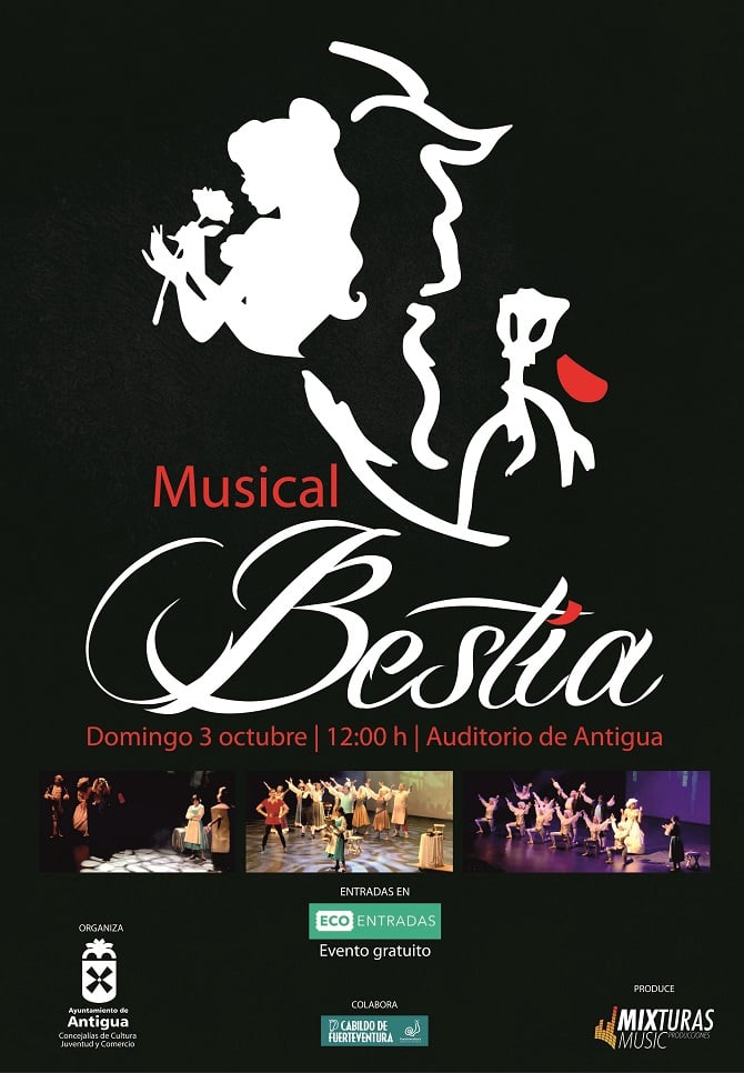 El musical Bestia inicia la programación de un ‘Octubre Diferente’ en Antigua