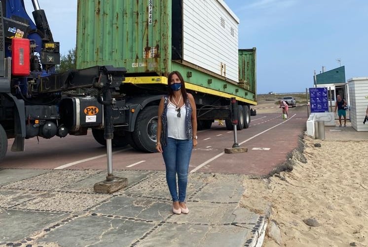 Pájara lleva a cabo obras de mejora de las instalaciones y servicios de las playas del municipio