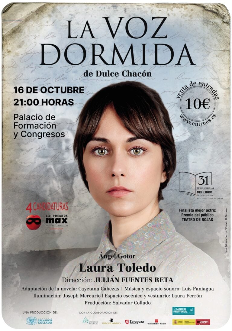 La Feria del Libro trae a la Isla la obra de teatro ‘La voz dormida’