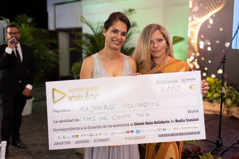 Radio Insular recauda 3.110 euros para Majoreros Solidarios en su primer aniversario