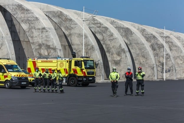 Viaja a La Palma un nuevo dispositivo de bomberos de Fuerteventura