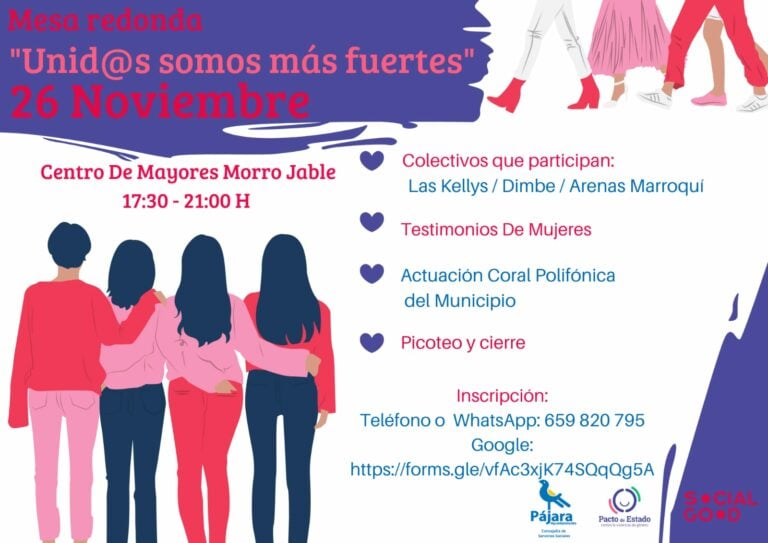 Pájara da voz a las víctimas de violencia de género en ‘Unid@s somos más fuertes’