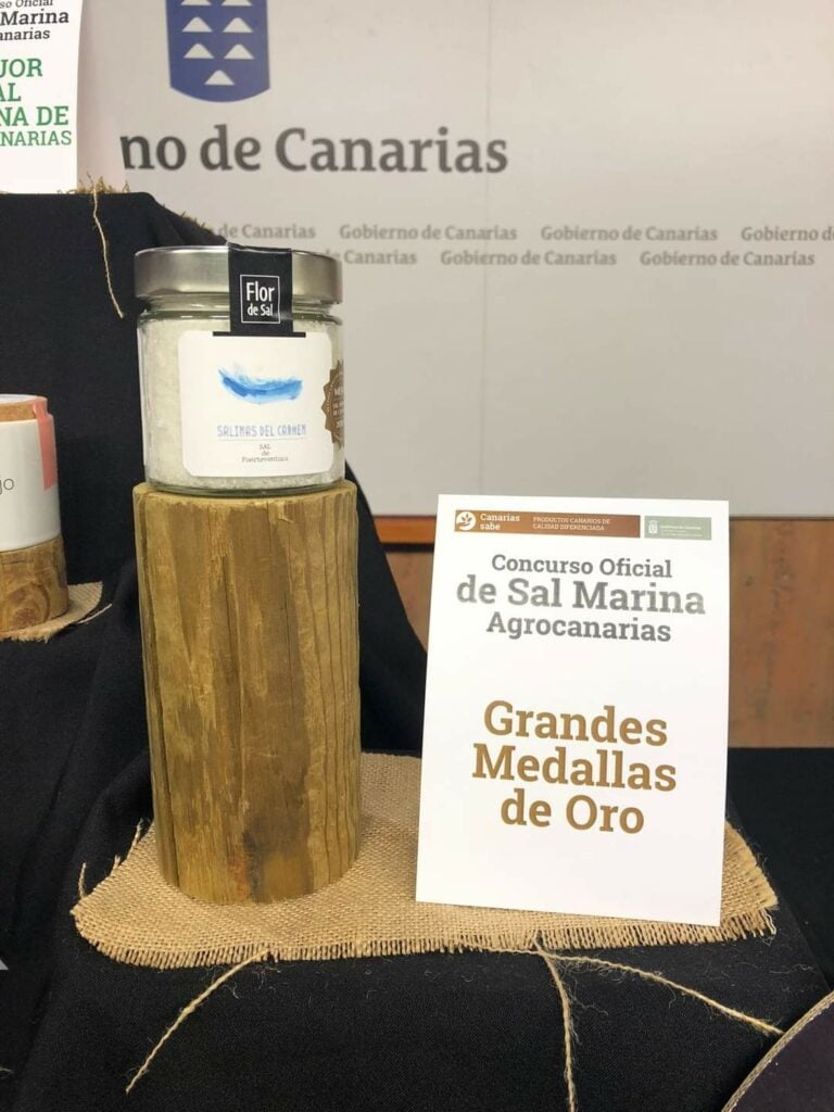 La marca Sal de Fuerteventura logra la Gran Medalla de Oro y Plata en Agrocanarias